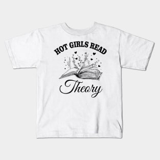 HOT Girls Read Books Reading Lover Funny Kids T-Shirt